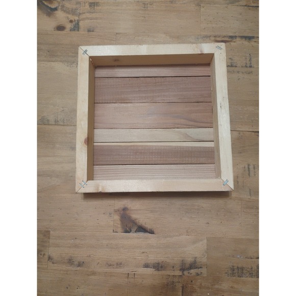 10x10 Wooden "Mr.&Mrs. Shelf Decor - Picture 3 of 4